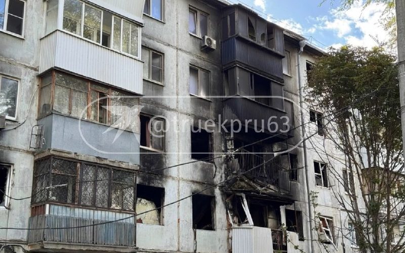 В Самаре готовят к сносу дом на XXII Партсъезда после взрыва газа и пожара — Самарское информбюро